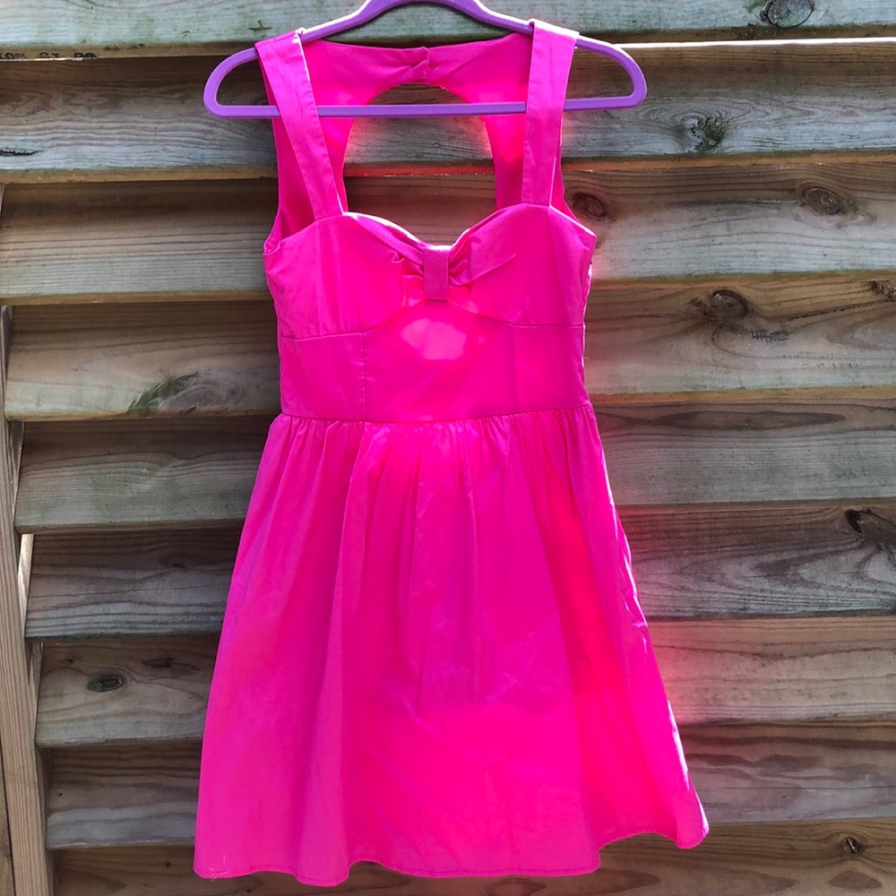 Hot Pink Dress